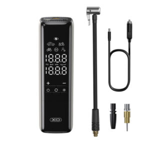 COMPRESOR DE AIRE/INFLADOR XO-CZ017 AUTO/MOTO 12V CON CABLE.