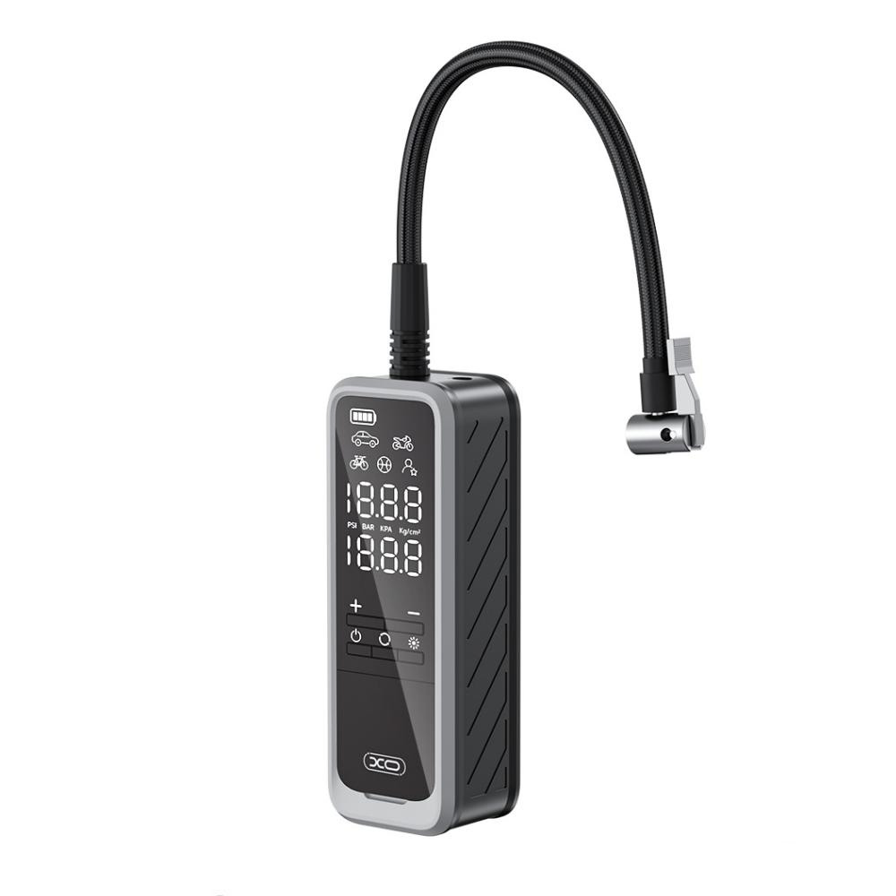COMPRESOR DE AIRE/INFLADOR XO-CZ018 AUTO/MOTO PORTATIL 5000MAH